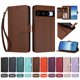 thumbnail image 4 of Funda Cartera Trébol para Google Pixel 8 Pro con Ranuras Tarjetas y Carga Inalámbrica Marrón, 4 of 6