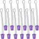 thumbnail image 1 of 12 Piezas De Colgante De Copa En Collar De Cuentas Para Festival, Boda, Fiesta, Recuerdo, Violeta, 1 of 1