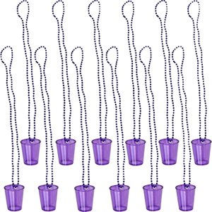 Magideal - 12 Uds. Colgante De Copa En De , Es De Copa Para Festival, Suministros Para Novio Y Novia, Recuerdo De Fiesta De Cumpleaños Violeta