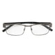 thumbnail image 3 of Gafas de Lectura Foster Grant Leo Square Gunmetal 1.25, 3 of 3