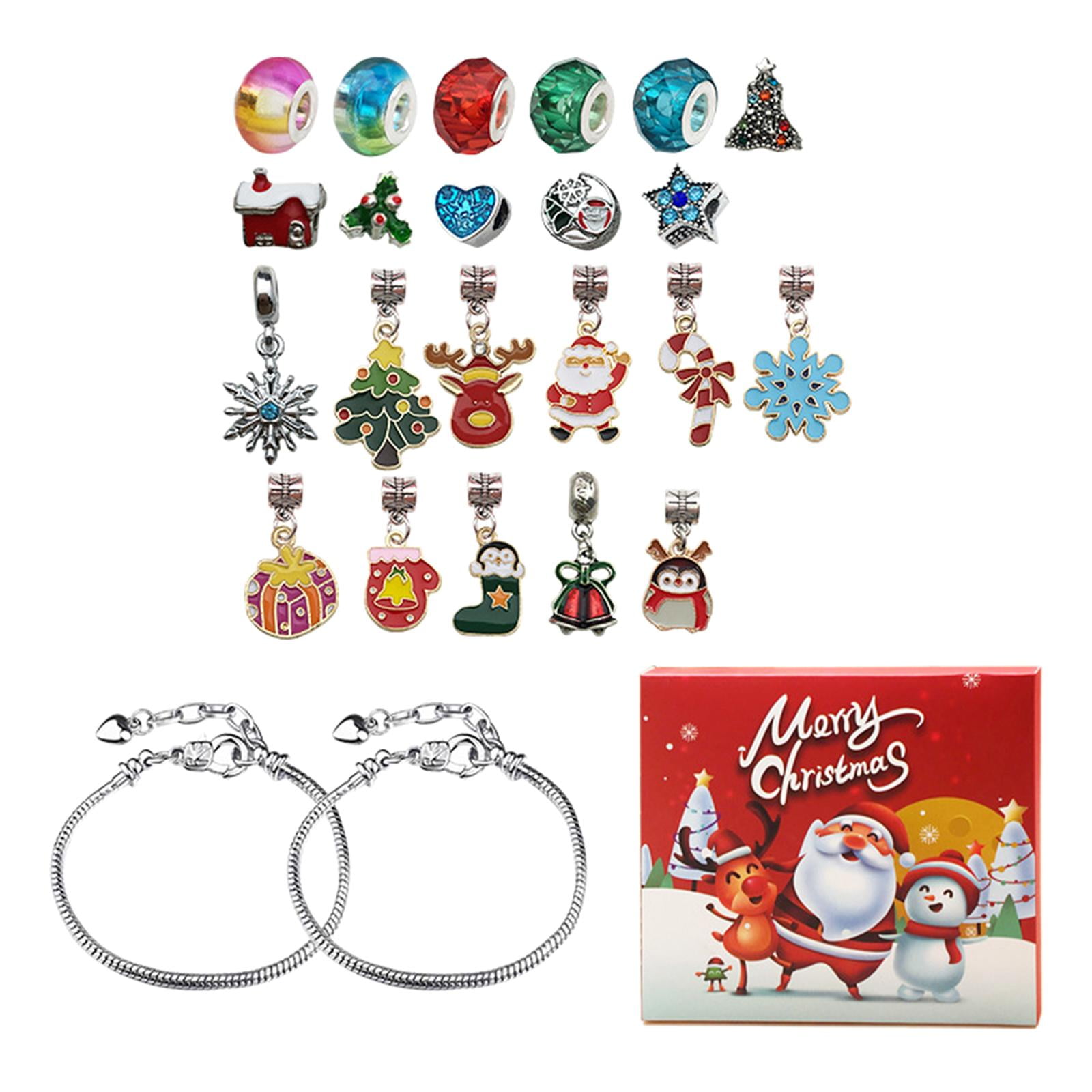 Bothyi - Kit Para Hacer Pulseras Con Abalorios De Navidad Para Regalo De Año Nuevo