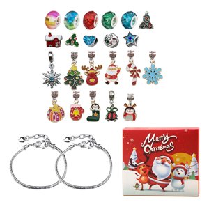 Bothyi - Kit Para Hacer Pulseras Con Abalorios De Navidad Para Regalo De Año Nuevo