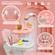 thumbnail image 2 of Silla de Comer Infantil 4 en 1 Kidstar Rosada – Ajustable, Plegable y Multifuncional, 2 of 4