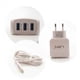 thumbnail image 2 of Cargador con Cable IP 3 Puertos USB LBCH13-IP, 2 of 2