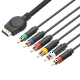 thumbnail image 1 of Cable Audio Video Componente Hdtv Para Ps2 Y Ps3 1.8m, 1 of 1