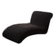 thumbnail image 5 of Fundas Para Chaise Longue Cubierta Para Silla De Interior Para Sala De Estar, Dormitorio, Negro, 5 of 5