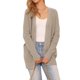 thumbnail image 1 of INSPIRE CHIC Suéter Largo de Punto para Mujer con Manga Larga, Cardigan Abierto con Dos Bolsillos Laterales y Tela Suave S Albaricoque, 1 of 6