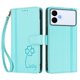 thumbnail image 3 of Funda Cartera Trébol para Samsung Galaxy S26 Edge con Ranuras Tarjetas y Carga Inalámbrica Verde menta, 3 of 6