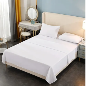 Genérico - Juego Sabana 1.5 Plaza 144 Hilos Poli Algodon