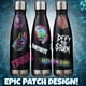 thumbnail image 5 of Botella de agua Fortnite de 500 ml de acero inoxidable con aislamiento, 5 of 6