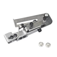 Magideal - Guía De Costura Herramienta De Instalación De Cremalleras De Costura Dispositivo De Repuesto Guía De Borde De Artesanía Componente Metálico Herramient