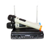 Microfono Inalambrico Doble Vocal Uhf Audio Pro Ap02040