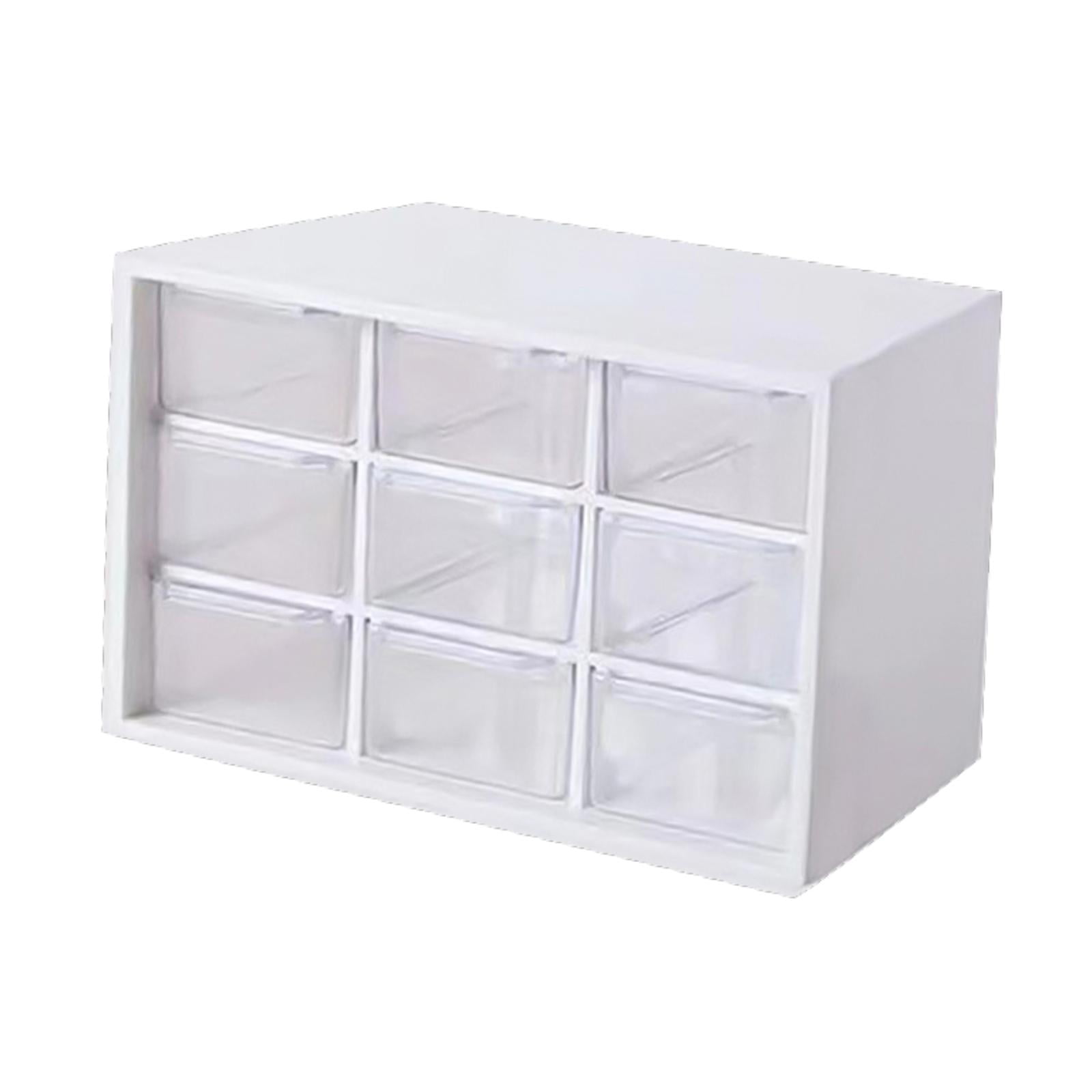 Magideal - Mini Cajón Organizador De Beads Organizer Box Para Organizar Una Caja De Almacenamiento Organizador Pequeño Con Cajones Para Joyas Oragnizer Home Home Blanco