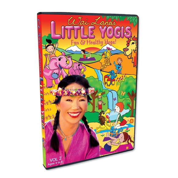DVD Wai Lana Little Yogis Volumen 2 para niños de 3 a 8 años