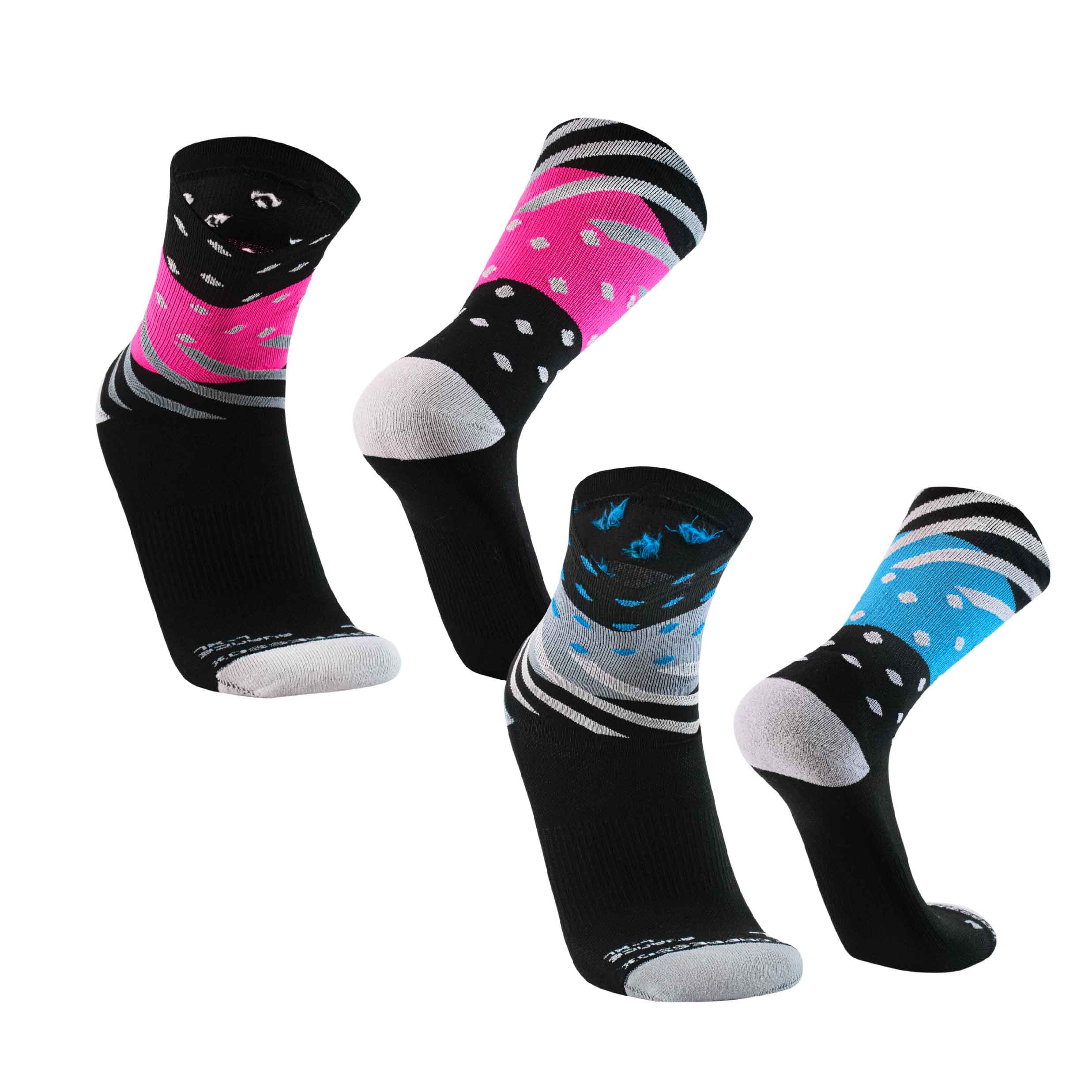 Silvera Nanotech - Calcetines Running Trail Deportivos Compresion Ciclismo Tenis Padel Para Hombre Y Mujer