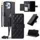 thumbnail image 5 of Funda tipo billetera FOXDOCK para iPhone 14 Pro Max – Tapa abatible con correa para mujer, 5 of 5