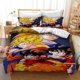 thumbnail image 2 of Dragon Ball Anime Quilt Duvet Cover Set Bed Linen Bedding Kids3-Piece Bedding Set, 2 of 5