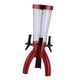 thumbnail image 2 of Dispensador De Cerveza 3L Mimosa Dispensador Fácil De Limpiar Para Cocinas Pared Hogar Rojo, 2 of 5