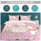 thumbnail image 5 of Sanrio Quilt Set Thicken Soft 3 Pieces Bedding Set All Season Duvet Cove with 2 Pillowcases for Adult Women Girls Teens Home Room Decor, 5 of 5