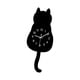 thumbnail image 5 of Reloj De Pared Con Diseño De Gato De Dibujos Animados, Funciona Con Pilas, 17 X 43 Cm, Para Comedor, Color Negro, 5 of 5