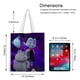 thumbnail image 5 of Vampirina Bolso de tela con estampado de lienzo para mujer, bolsa de compras reutilizable y estética, con cremallera interior, regalo para mujer,38*45cm., 5 of 6