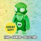 thumbnail image 3 of Peluche P.M.I. Gang Beasts Green Wrestler, 30 cm, regalo para niños, 3 of 6