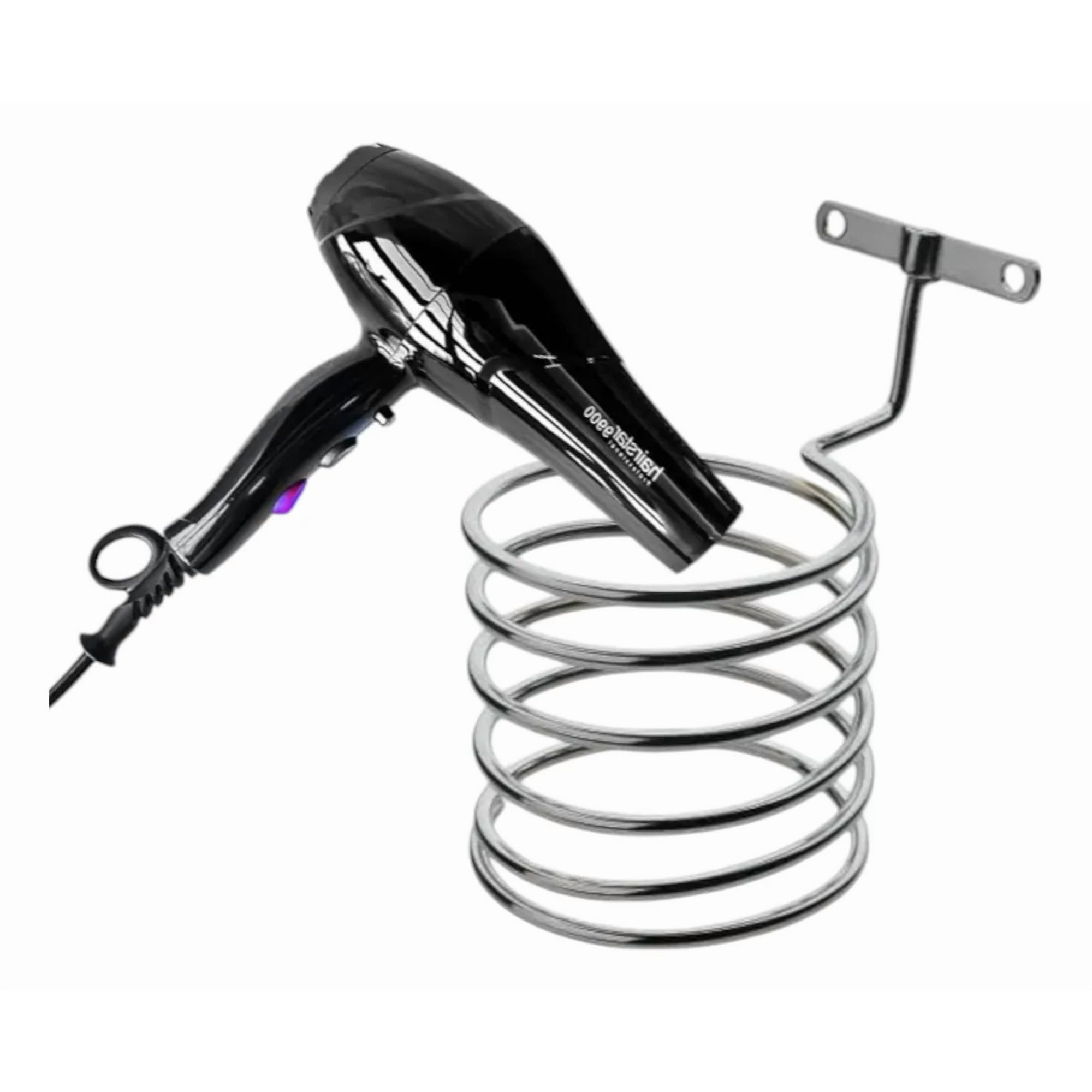 Linastore - Soporte Para Secador De Pared En Espiral Metalico Grande