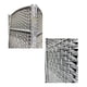 thumbnail image 3 of Biombo De Madera Resistente 4 Paneles Completo 200x180cm gris, 3 of 3