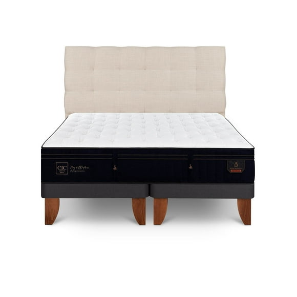 Cama Europea Premium Super King Base Dividida