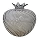 thumbnail image 1 of Florero de Vidrio Pomegranate Clásico Jarrón Decorativo para Arreglos Florales Y Plantas Centro de Mesa Ornamental Contemporáneo Pieza Artística para Gris, 1 of 5