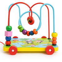 Linea Sport - Laberinto De Cuentas De Madera Educativo Juguete Didáctico