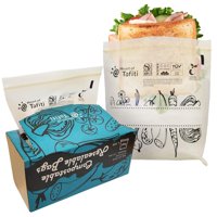 Bolsas Compostables Para Sándwiches Heart Of Tafiti, 100 Unidades