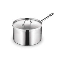 Imahe - Cazo Alto Acero. Inox C/Tapa Y Fondo Difusor 6 Lts