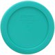 thumbnail image 5 of Juego de 4 tazones Pyrex de 240 ml con tapas turquesa, fabricado en EE. UU., 5 of 6