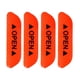 thumbnail image 5 of Cinta reflectante de 4 piezas, Color brillante, resistente a , a prueba de arañazos, tira reflectora, pegatinas universales para puerta de , NARANJA, 5 of 5