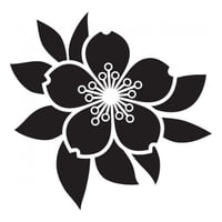 Rienda Libre Graphics - Decomural Centrepiece Flower Headboard Ws-15501