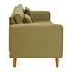 thumbnail image 3 of Sofa New Retro 3c Felpa 04 Verde Musgo, 3 of 6
