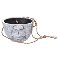 Mallorca - Maceta Decorativa Colgante Rostro Ancha