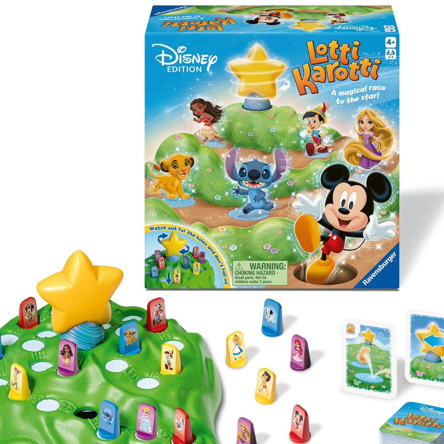 Juego De Mesa Ravensburger Lotti Karotti Disney Edition