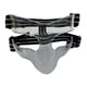 thumbnail image 2 of Protectores Nasales Baloncesto Escudo Facial Gimnasio Ejercicio Niños Fútbol Deportes Mascarilla Blanco Medio Marco, 2 of 4