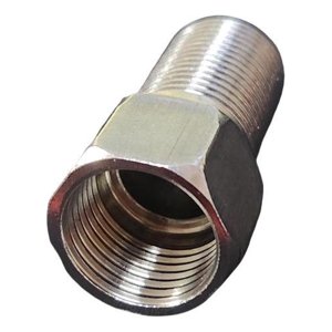 Genérica - Adaptador Llave Niple Macho Hembra Conector He1/2-Hi1/2 50Mm