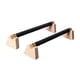 thumbnail image 1 of 2 Barras de Flexiones, Barras Paralelas de Madera, Estructura Robusta, Soporte de Flexiones Portátil Antideslizante para Hacer Ejercicio en El Gimnasi 50 cm, 1 of 5