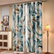 thumbnail image 1 of Cortinas SUBRTEX 132x241 cm, 50 % opacas, estampado floral azul, 1 of 6