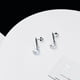 thumbnail image 2 of Aros Punto de Luz Plata Italiana 925 y Cristal Genuino Aurora Boreal, 2 of 4
