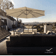 thumbnail image 4 of Quitasol Lateral 3x3mt Sombrilla Terraza Sol Lluvia Beige, 4 of 4