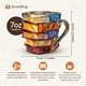 thumbnail image 2 of Taza de vidrio tintado 3D Bookhaven, 200 ml, regalo de cumpleaños para mujer, 2 of 9