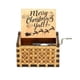 thumbnail image 1 of Delightful Wooden Antique Carved Hand Cranked Music Box - Perfect Christmas Gift for Kids, Mom, Dad, Friends & More!, 1 of 3
