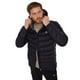 thumbnail image 1 of Parka Outdoor Hombre Lisa Negro Corona, 1 of 5