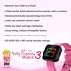 thumbnail image 3 of Reloj para Entrenamiento de Baño 3 ABC123 Resistente al Agua Rosa, 3 of 8
