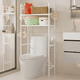 thumbnail image 3 of Rack Organizador Sobre Wc Inodoro Baño Multifuncional 30kg Blanco, 3 of 8